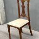 Chaise Art Nouveau, années 1900
