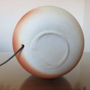 Lampe boule en céramique années 50 60