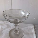 Set of 10 cuts to cristal champagne