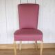 Upholstered chair in Scandinavian style