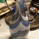 Vase blown to the cane
