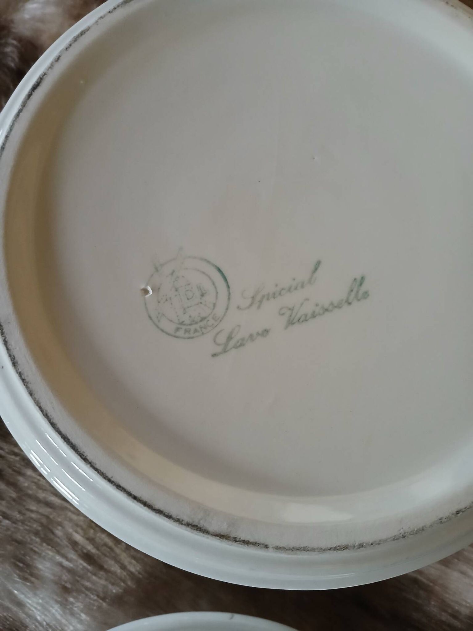 Antique soup tureen Moulin des Loups