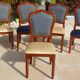 9 merisier solid wood style high chairs variegated