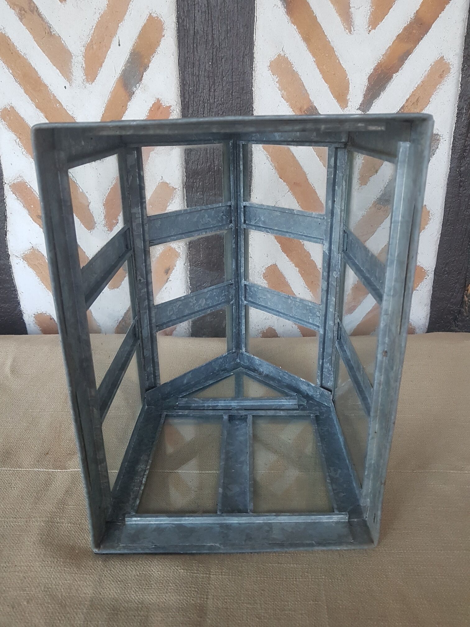 Garden greenhouse zinc