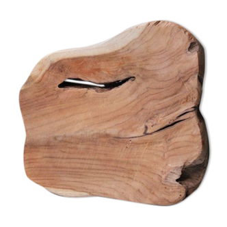 Rough wood cutting board