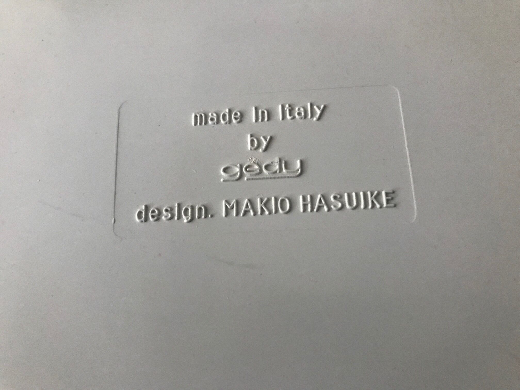 Trash design Mario Hasuike by Gedy made in Italy