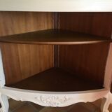 Corner furniture repainted notch Louis XV spirit