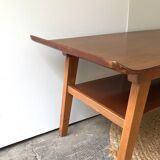 Scandinavian coffee table curved edges