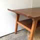 Table basse scandinave bords recourbés