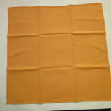 Set of 6 napkins in cotton paprika color