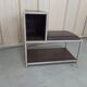 Professional furniture shoe store stool seat chair skai and iron