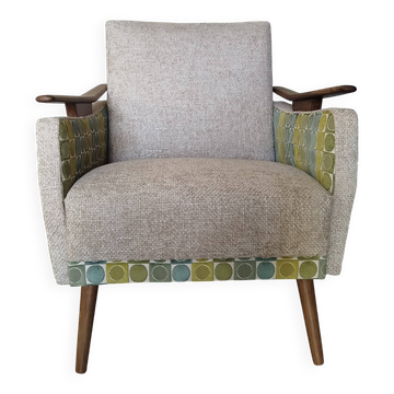 Restored Mid-Century Modern Scandinavian armchair