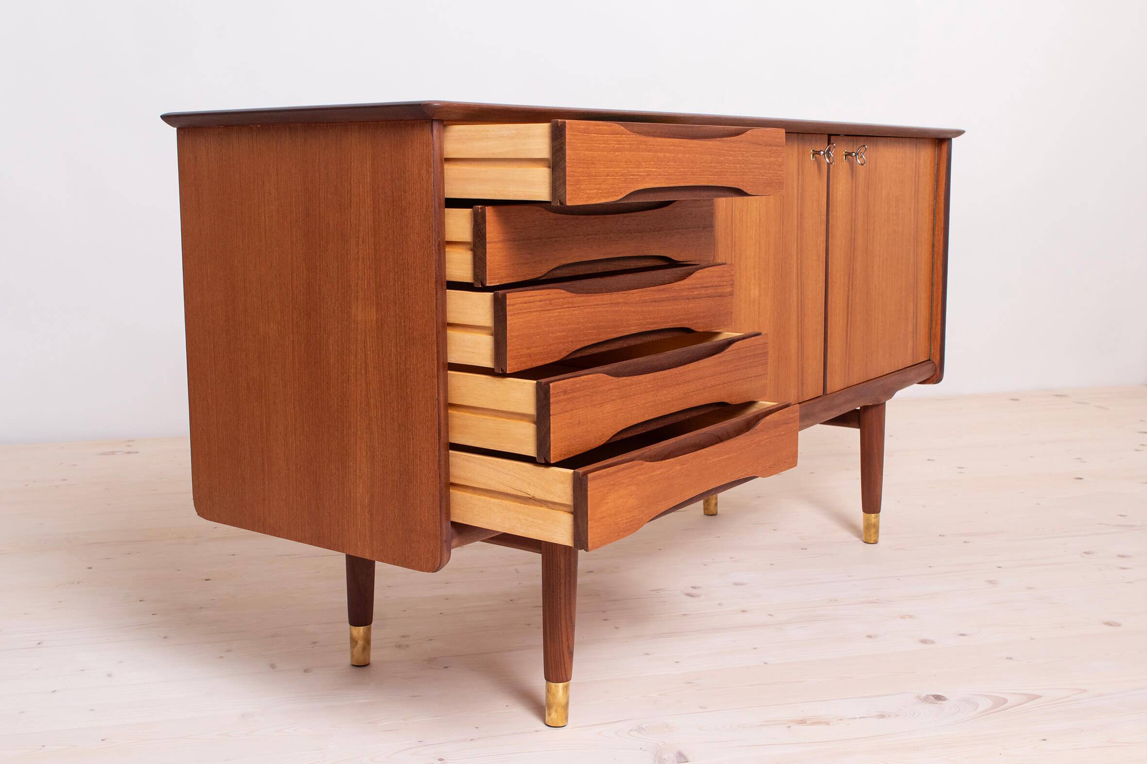 Teak Sideboard, Brødrene Sörheim Norway, 1960s