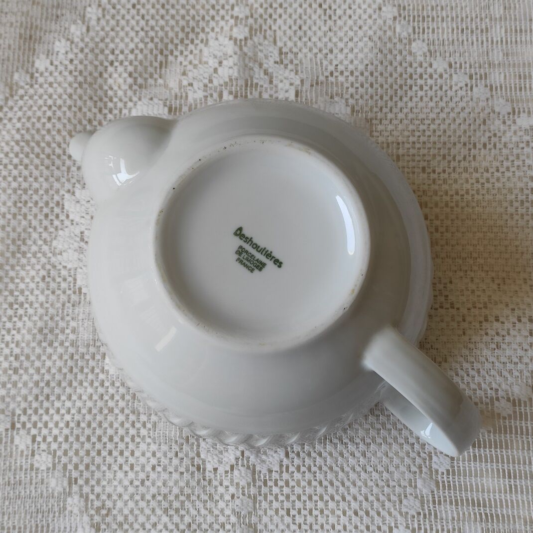 Théière en porcelaine Deshoulières