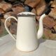 Small retro enamelled metal coffee pot 💐