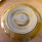 6 artichoke plates in Gien earthenware