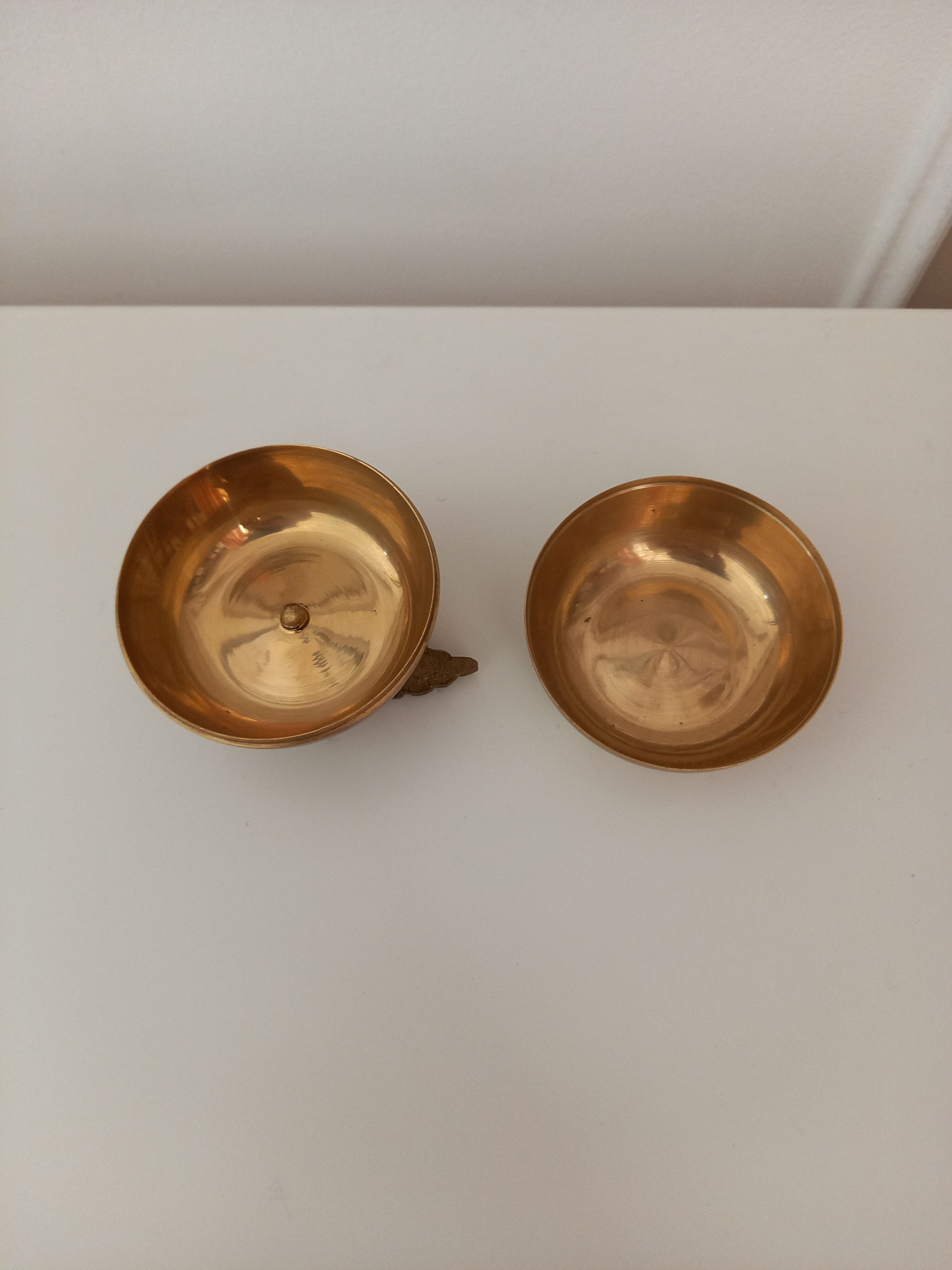 Golden metal apple box