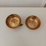 Golden metal apple box