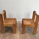 Paire de chaises d'enfants
