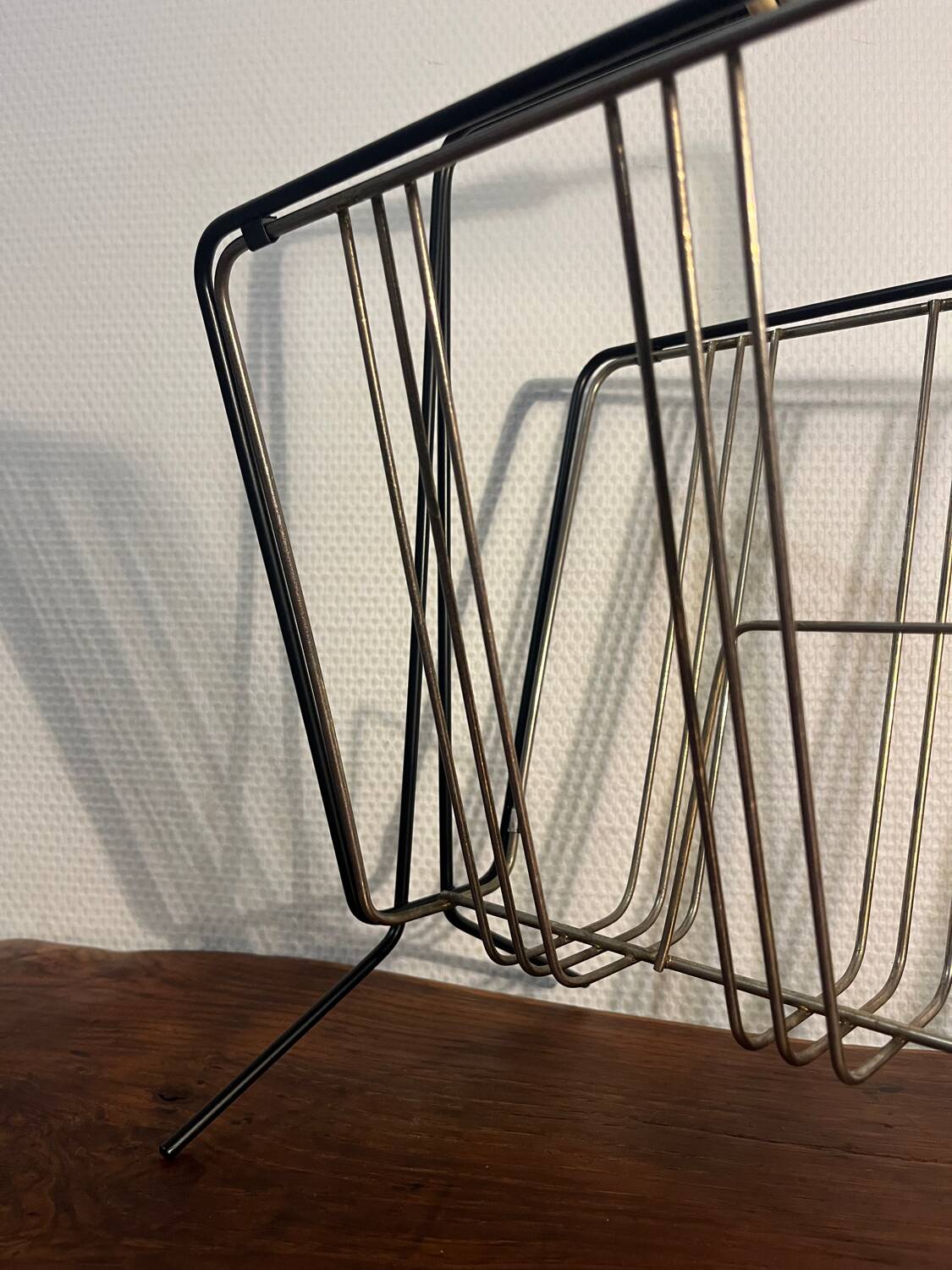Porte revue métal année 70