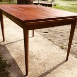teak dining table with extensions 1960