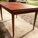 Table en teck avec rallonges, 1960