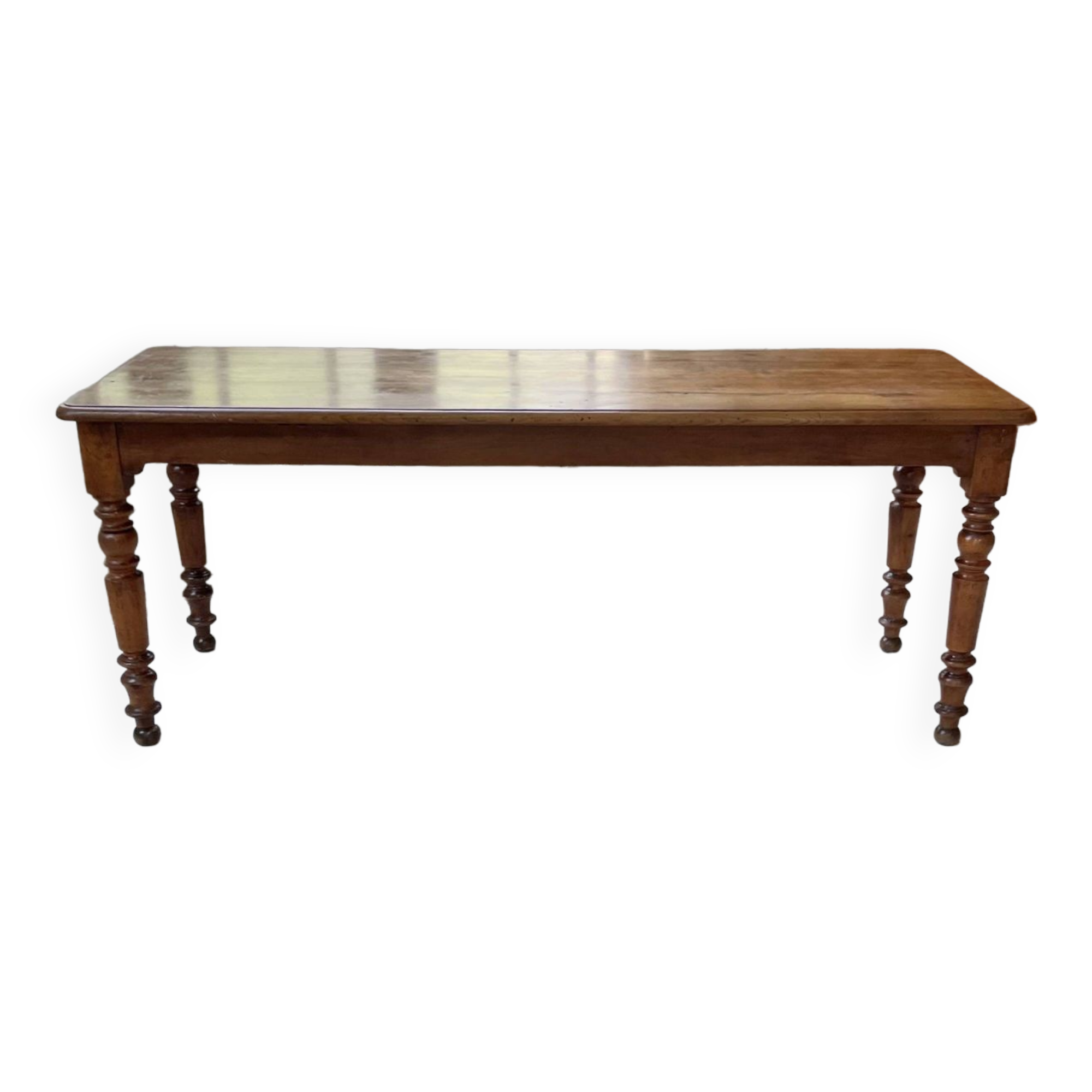 Walnut farm table 185 cm