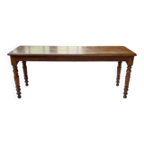 Walnut farm table 185 cm
