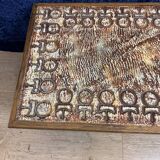 Ceramic coffee table by François Chaty for Vallauris circa 1940-1950