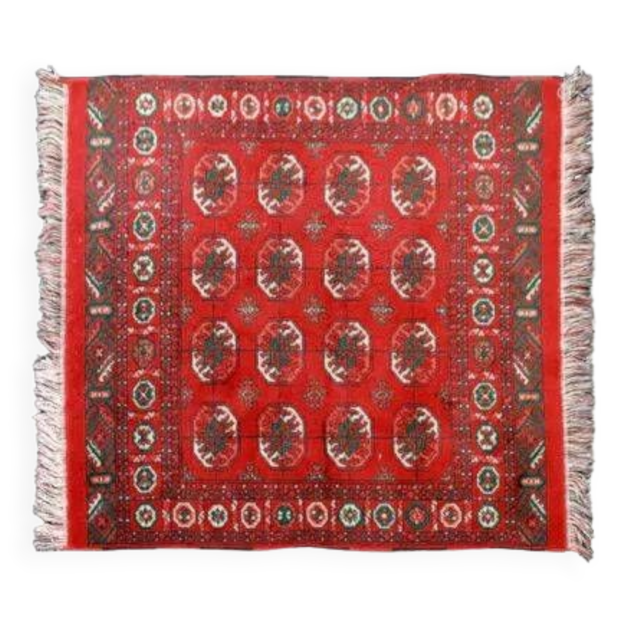 Persian rug, handmade. 100X102 cm.