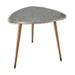 table basse vintage noir - blanc