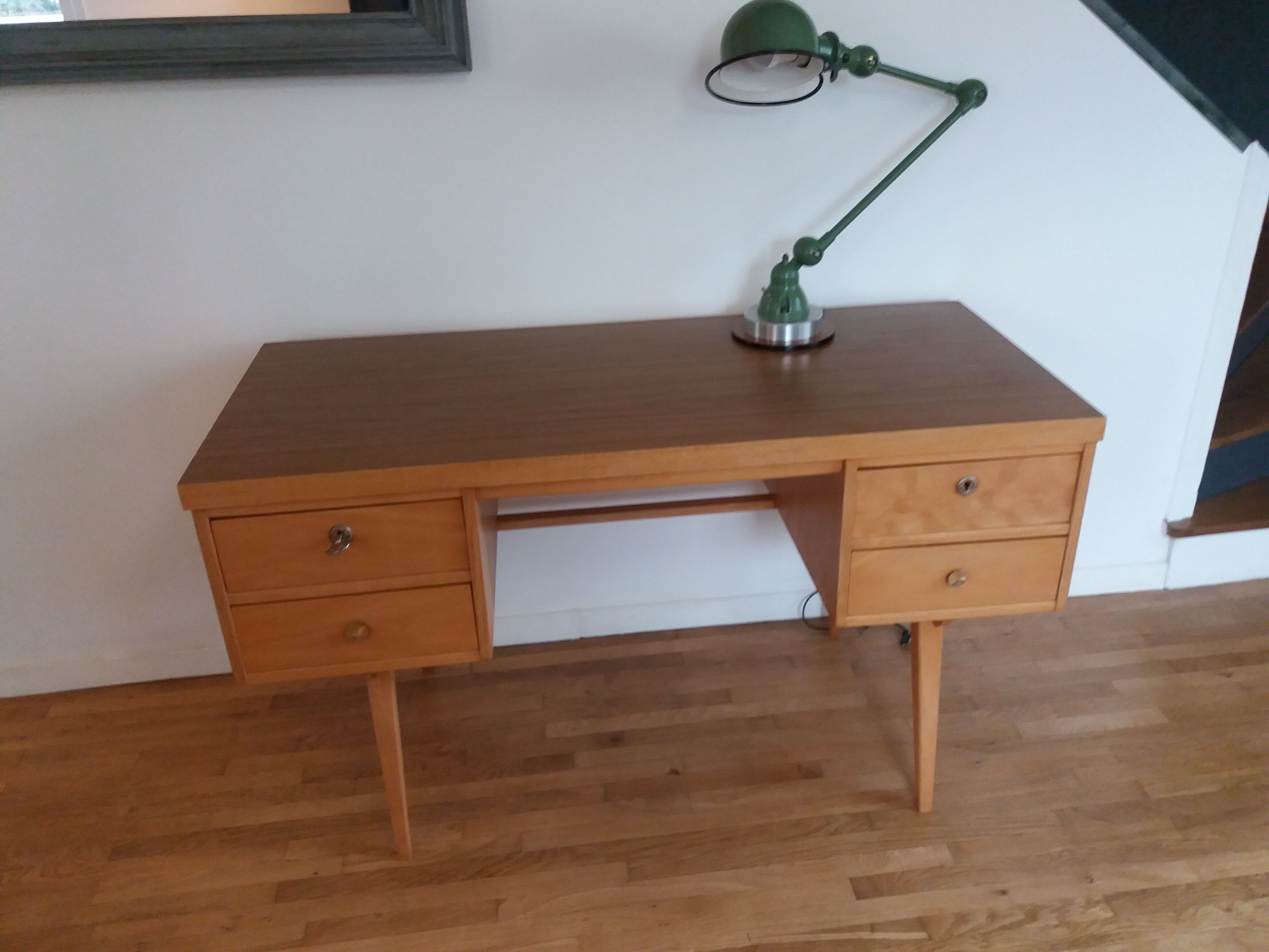 Desk feet compass 50s