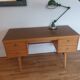 Bureau pieds compas années 50