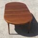 Set Extendable table Ib Kofod Larsen and 8 chairs Jysk for Mobelfabrik 1960