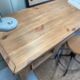 Old desk - natural patina - authentic charm