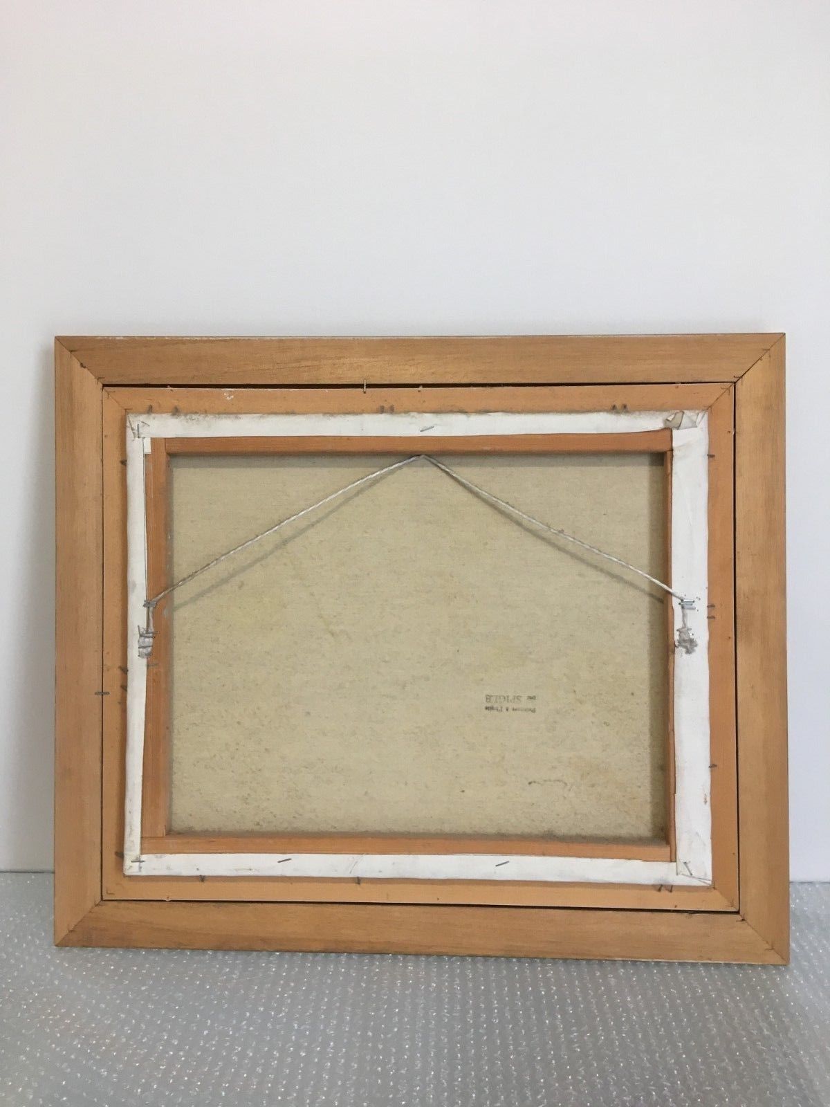 Painting oil on canvas fruit decoration by Lau Spigle