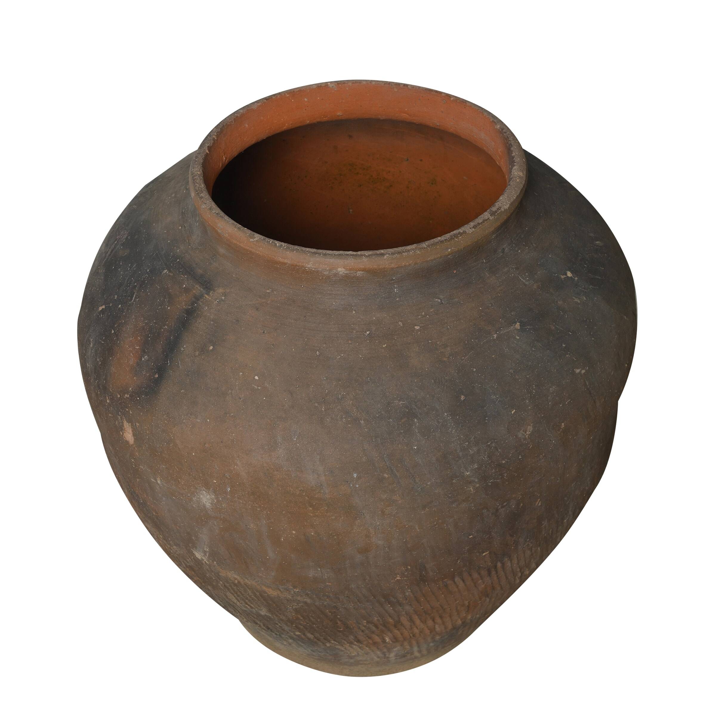 Shantou – Grand ancient Chinese terracotta pot no. 3