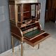 Rare Small Cylinder Desk and Showcase, Louis XVI style – Mid-19th century