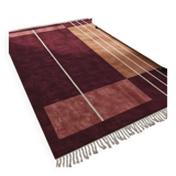 Traditional handmade pure wool Berber rug size 150x250cm
