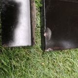 Pompadour fireplace in black marble nineteenth century.