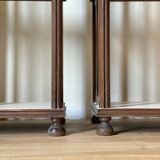 Solid wood bookcase / shelves