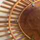 Rattan mirror