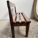 Old child's bench - School bench