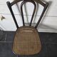 Chaise de bistrot en bois courbé Thonet