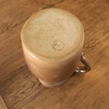 Stoneware pitcher from Berry, traditional French pottery.