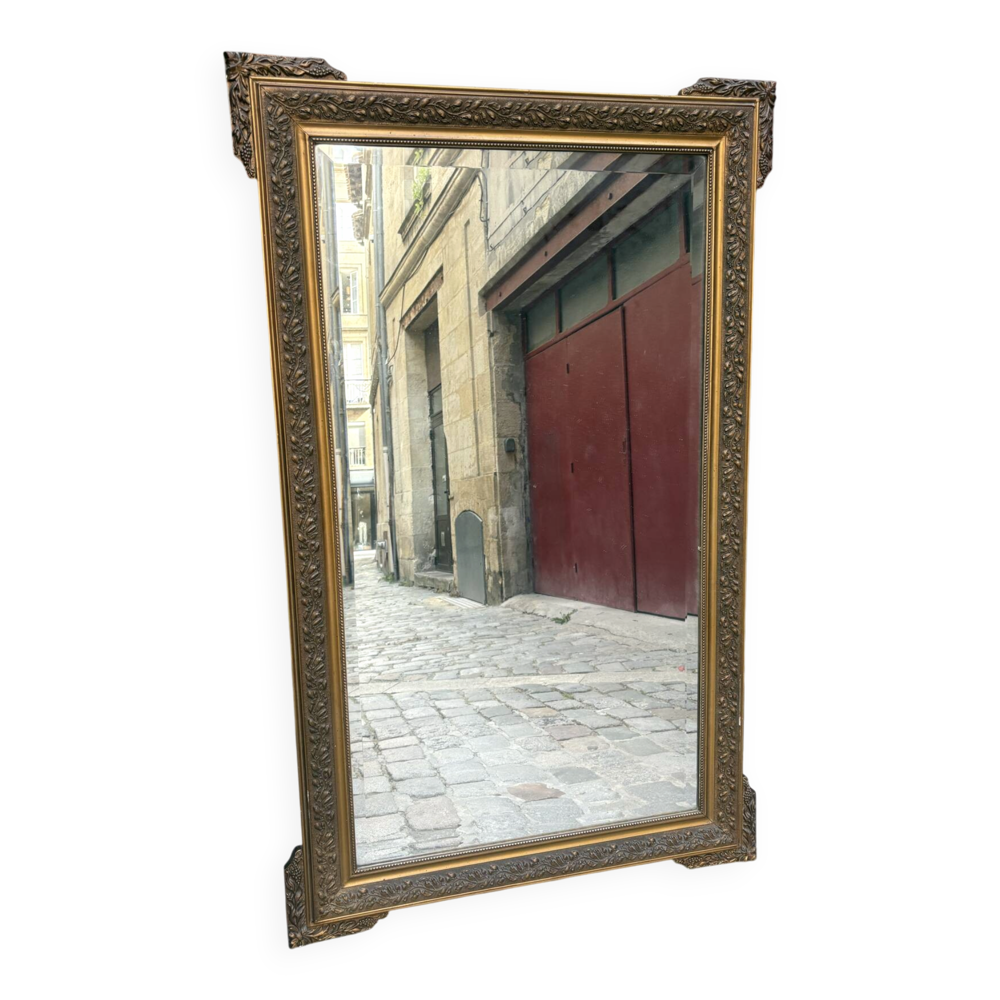 Antique gilded mirror