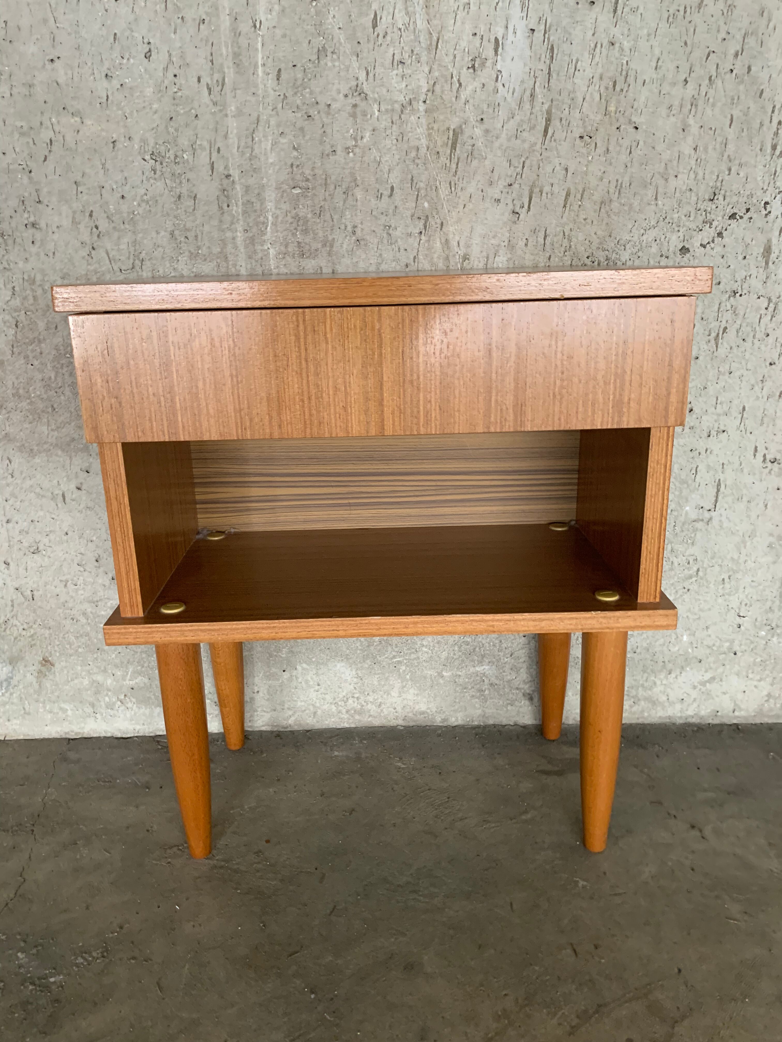 Vintage bedside table