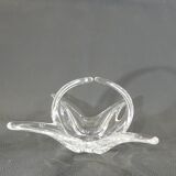 Crystal fruit bowl / signed / Vintage