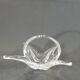 Crystal fruit bowl / signed / Vintage