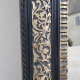 Louis Philippe Napoleon III mirror in decorated gilded wood - 1m70